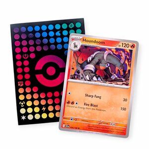 Scarlet & Violet Pokemon Card (AX18): Houndoom 034/198